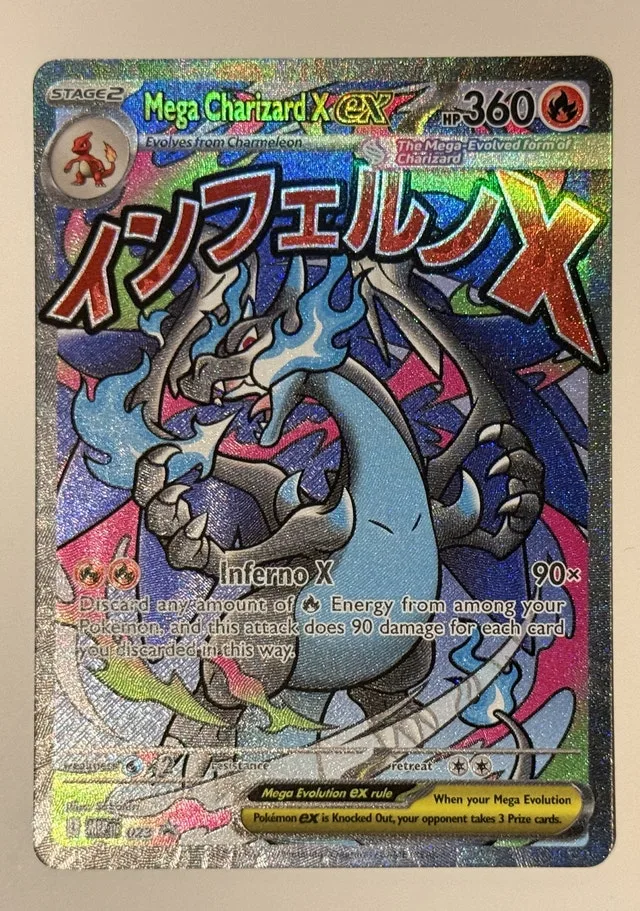 Mega Charizard X Ex #23 Promo Pokemon Phantasmal Flame