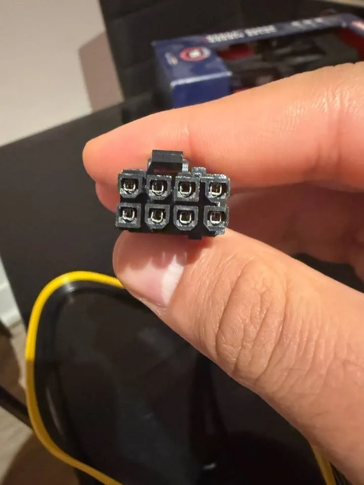 DKARDU 8 pin Male to Dual 2 x 8 Pin Male PCIe cable image indicator(3)