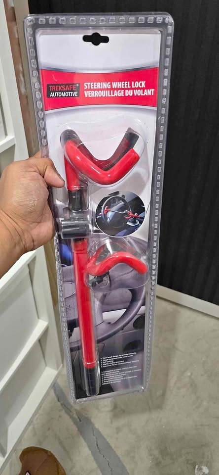 TREKSAFE Automotive Steering Wheel Lock - New in P