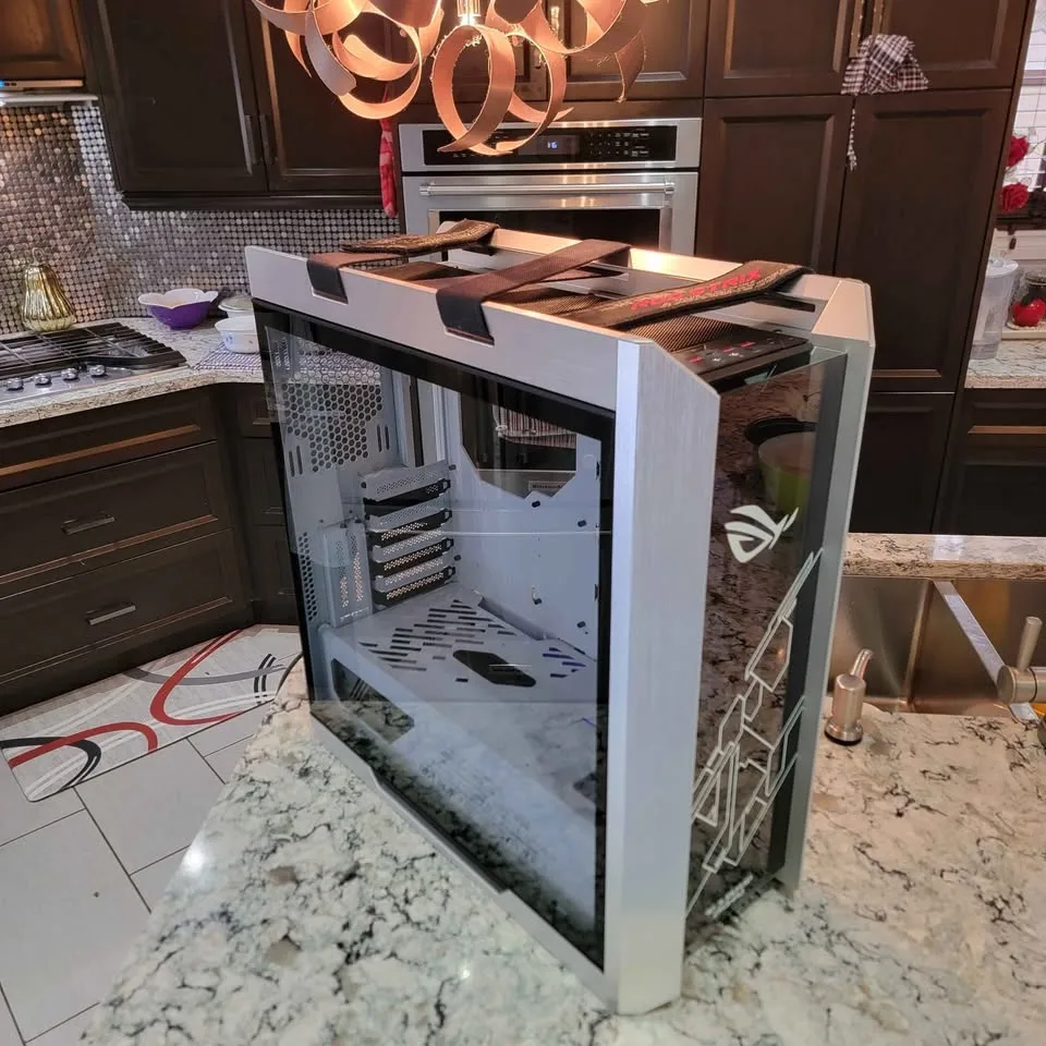 ASUS ROG Strix Helios GX601 White Edition PC Case image indicator(2)