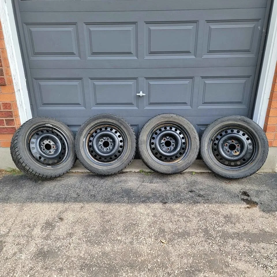 225/55 R17 tires with 17 inch Steel Rim