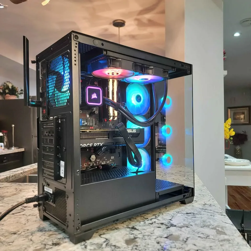 CUSTOM GAMING PC : Ryzen 7 5700G / RTX 5060 / 32GB RAM / WIFi image indicator(2)