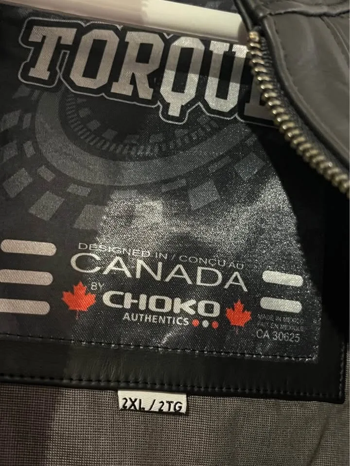 Brand New Torque Leather Racing Jacket image indicator(2)