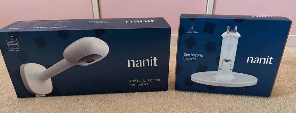 Nanit Baby HD Monitor with Wall Mount & Stand - photo 3