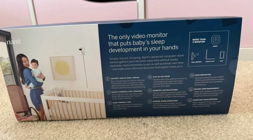 Nanit Baby HD Monitor with Wall Mount & Stand image indicator(4)