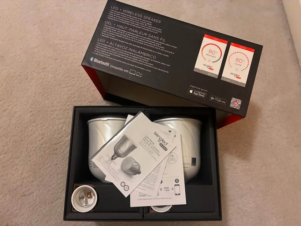 Sengled LED + JBL Bluetooth wireless speakers image indicator(2)