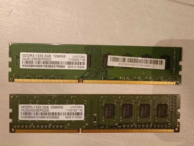 Unifosa 2GB Desktop RAM DDR3-1333 - photo 2