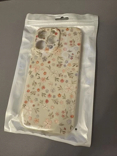 apple iphone 14 pro max flower pattern case