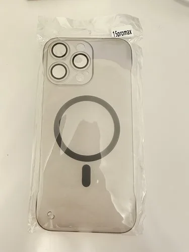 iPhone 15 Pro Max Transparent Magsafe Case