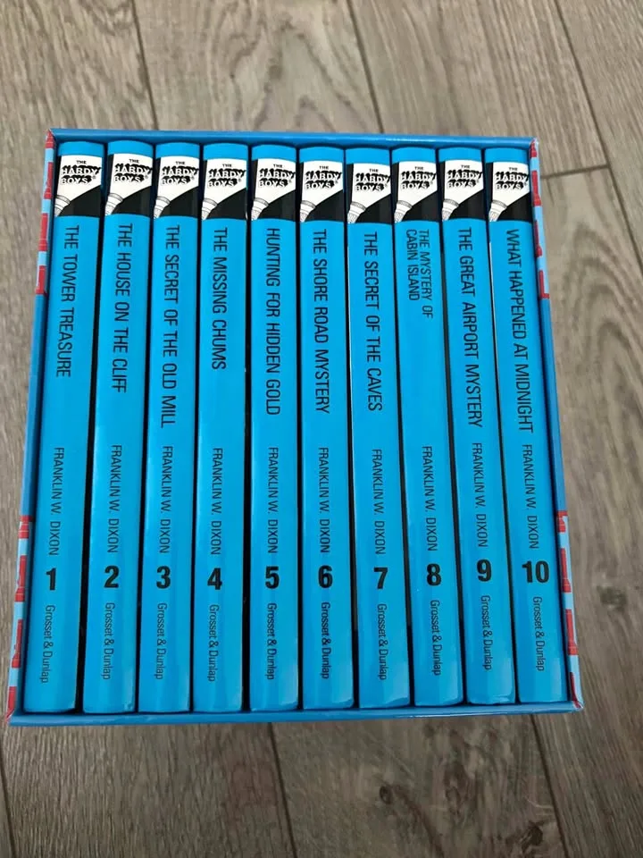 Hardy boys hardcover book set thumbnail