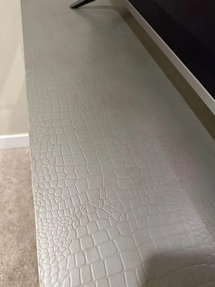 Cool retro dresser. Grey color with a alligator/snake skin textu image indicator(2)