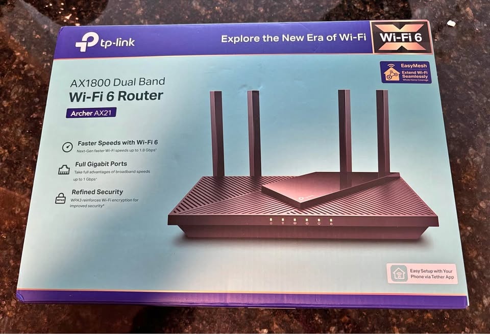 Wi-Fi 6 Router