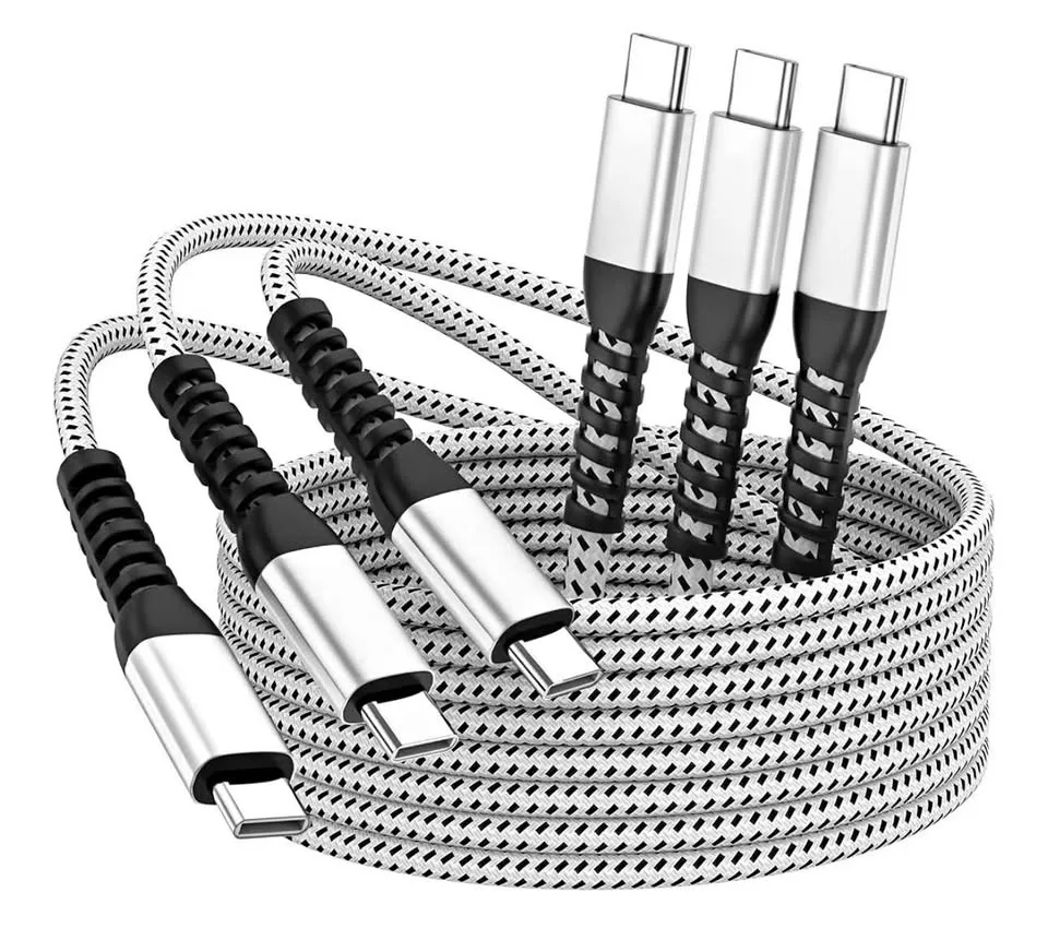 USB C to USB C Cable (3 Pack 10ft)