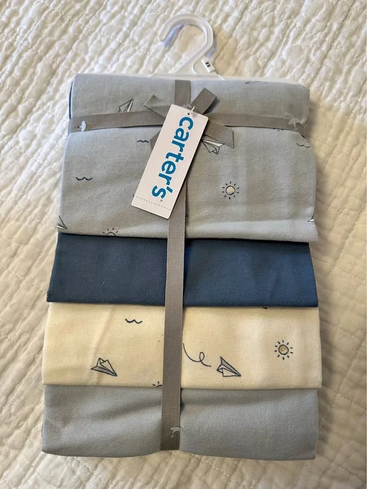 Receiving Blankets - set of 4 - new