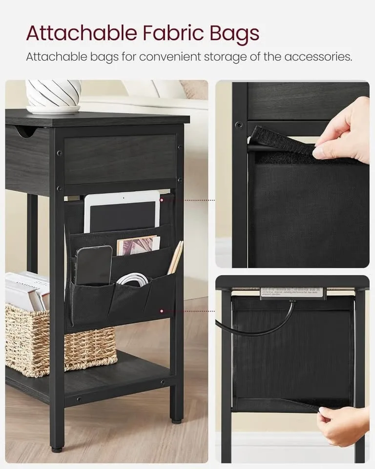 ✨ Brand New VASAGLE Side Table with Storage image indicator(6)