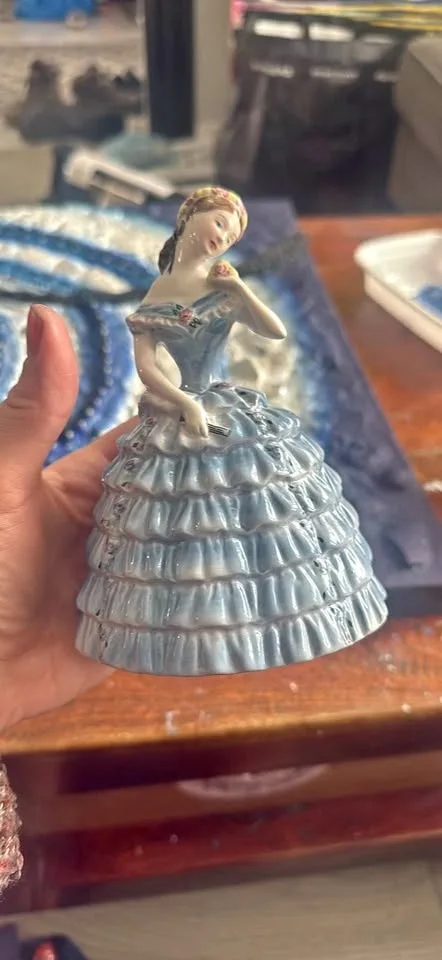 Southern Belle porcelain figurine