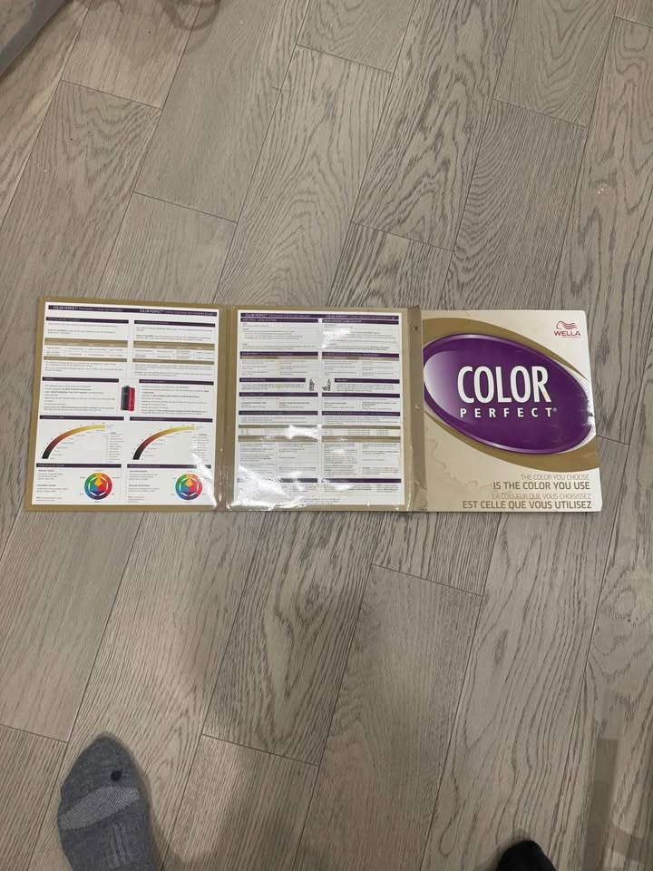 Wella professional,color, perfect swatch-book - photo 2