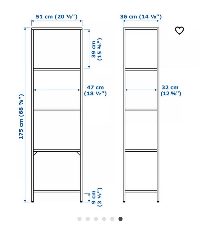 IKEA VITTSJÖ Shelf unit - photo 3