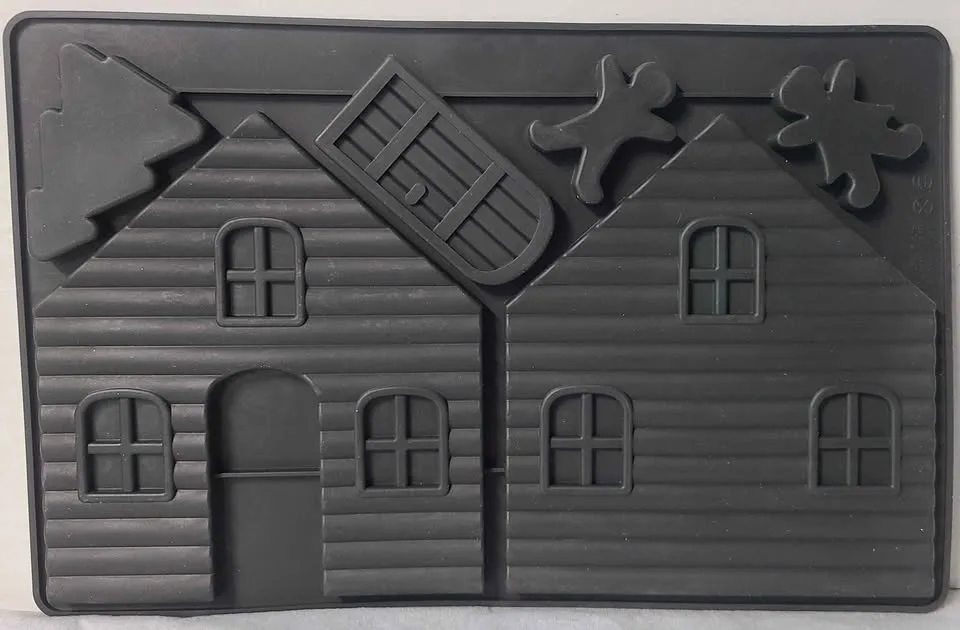 Chocolate mould Gingerbread House image indicator(3)