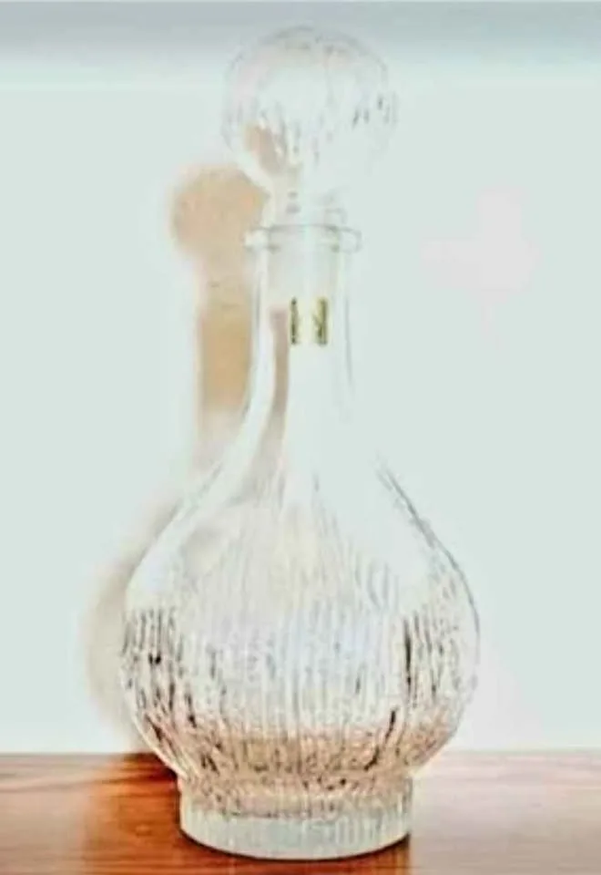 Vtg.Oberglas Austrian Crystal Decanter