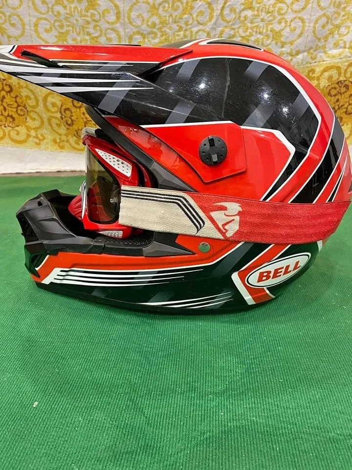 Bell Motocross Helmet + Goggles - Size M - Great Deal!