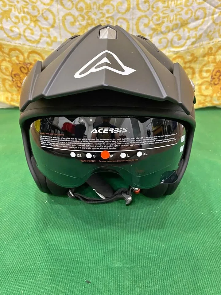 Brand New Acerbis Open-Face Motorcycle Helmet - Size M