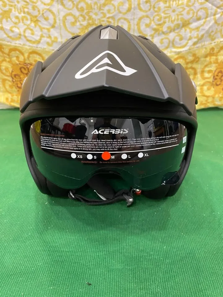 Brand New Acerbis Open-Face Motorcycle Helmet - Size M image indicator(10)