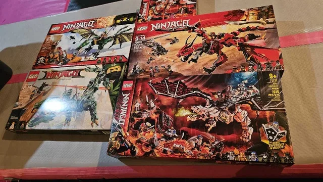 BNIB LEGO Ninjago Dragon Sets - Sealed