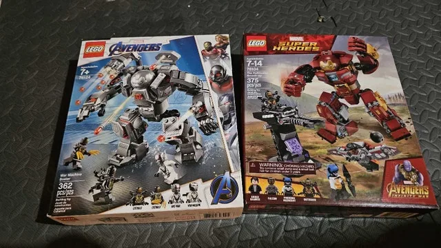 Lego marvel hulkbuster & War machine set *new*