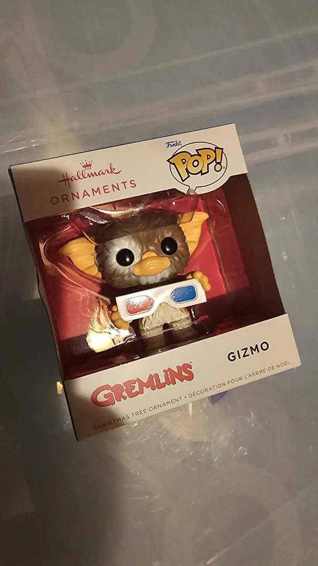 Hallmark Christmas funko pop ornament Gremlins Gizmo