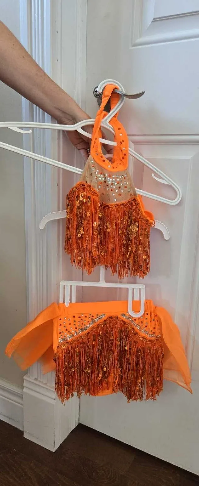 Girls Glamour dance outfit costume for competitive dance image indicator(2)