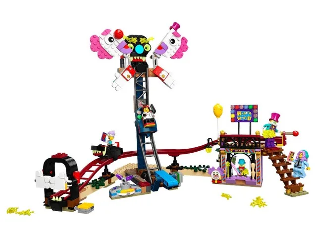 Brand New! Retired!! LEGO Hidden Side Haunted Fairground (70432)