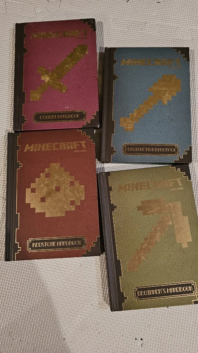 Minecraft Kids Hard Cover Books