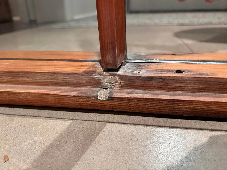 Antique mirror with pine frame image indicator(2)