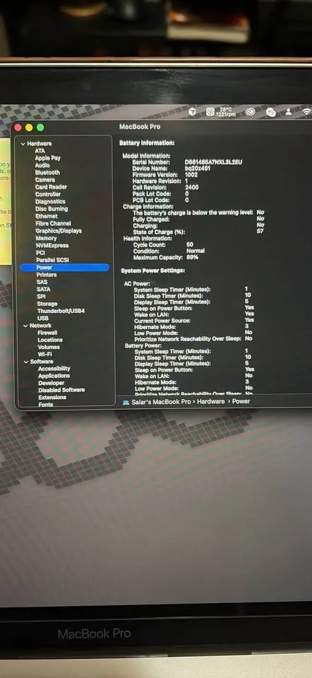 16gb 512gb M1 MacBook Pro (2020) image indicator(2)