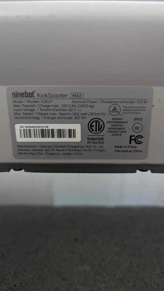 Segway Ninebot KickScooter Max G30lp image indicator(8)