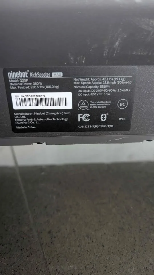 Segway Ninebot KickScooter Max G30p image indicator(9)