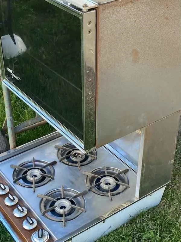 RV 4 burner propane stove and oven image indicator(2)