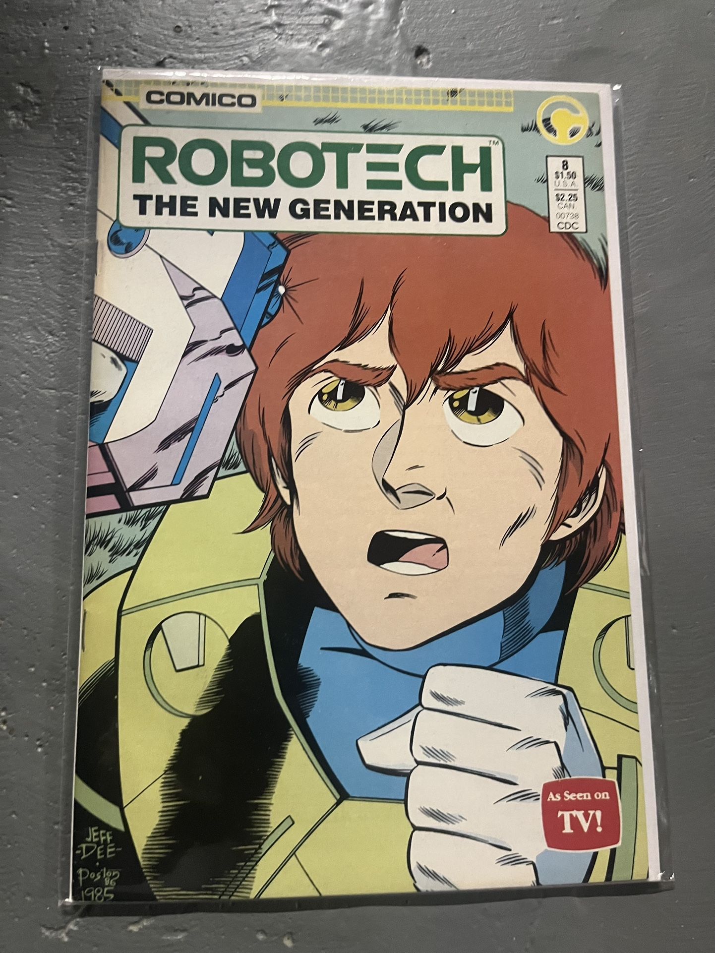 Robotech: the New Generation #8 Newsstand Variant
