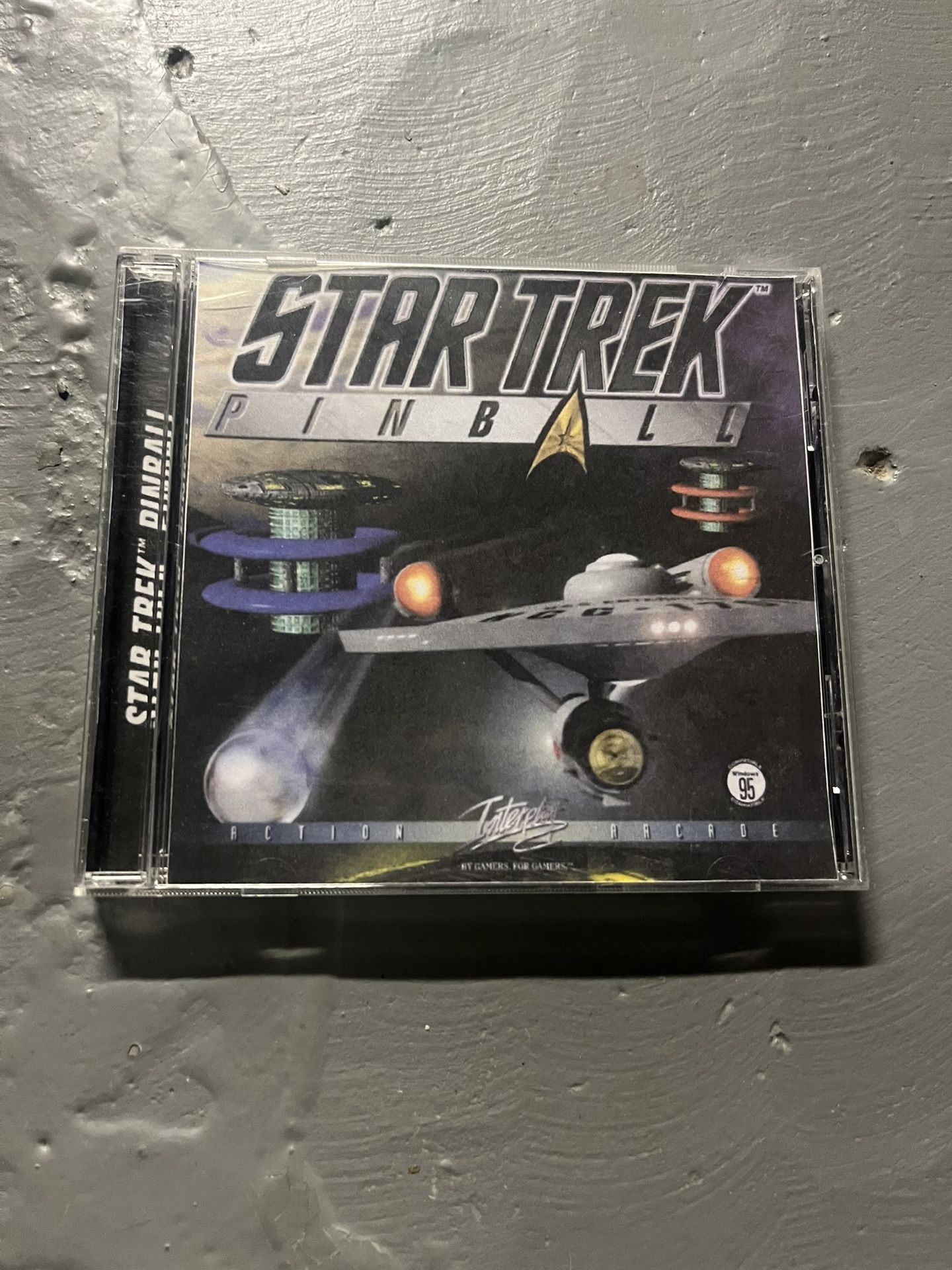Star Trek Pinball PC Game 1998 CD ROM Windows 95 Classic
