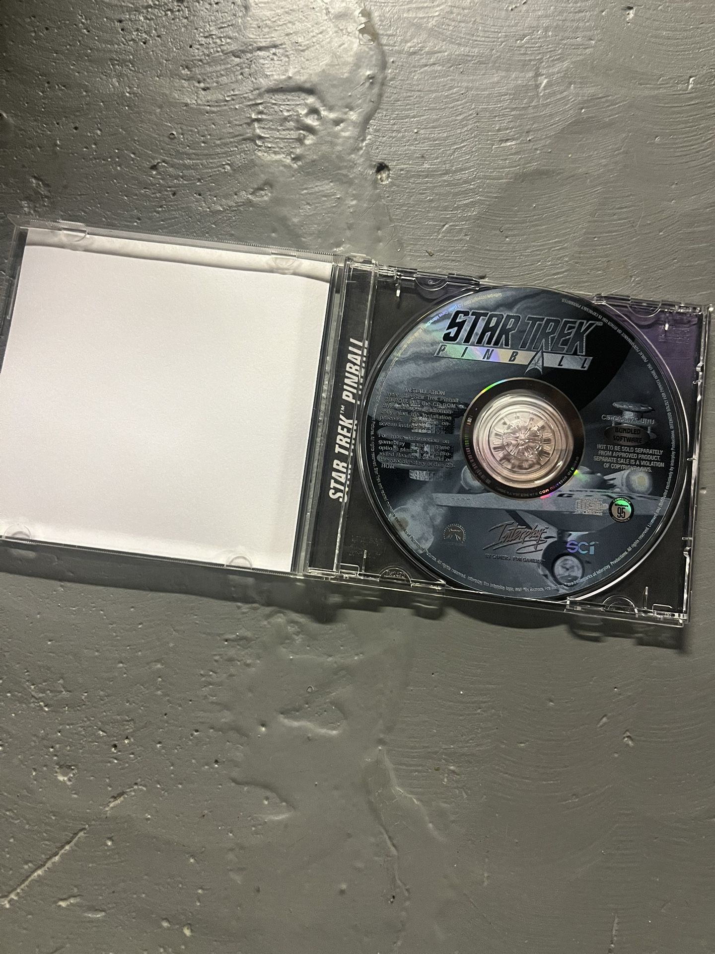 Star Trek Pinball PC Game 1998 CD ROM Windows 95 Classic - photo 2