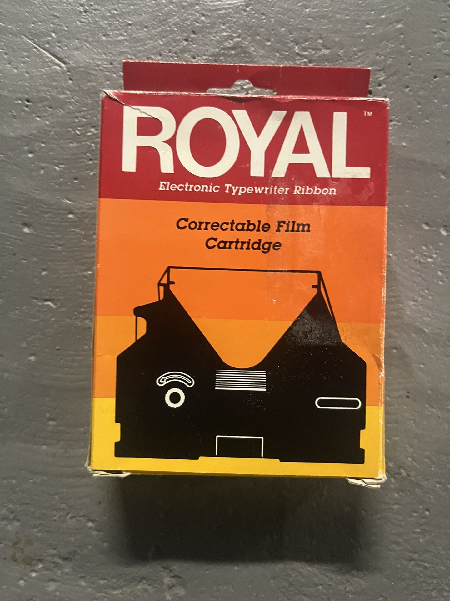 NEW NOS Royal Correctable Film Cartridge 013036