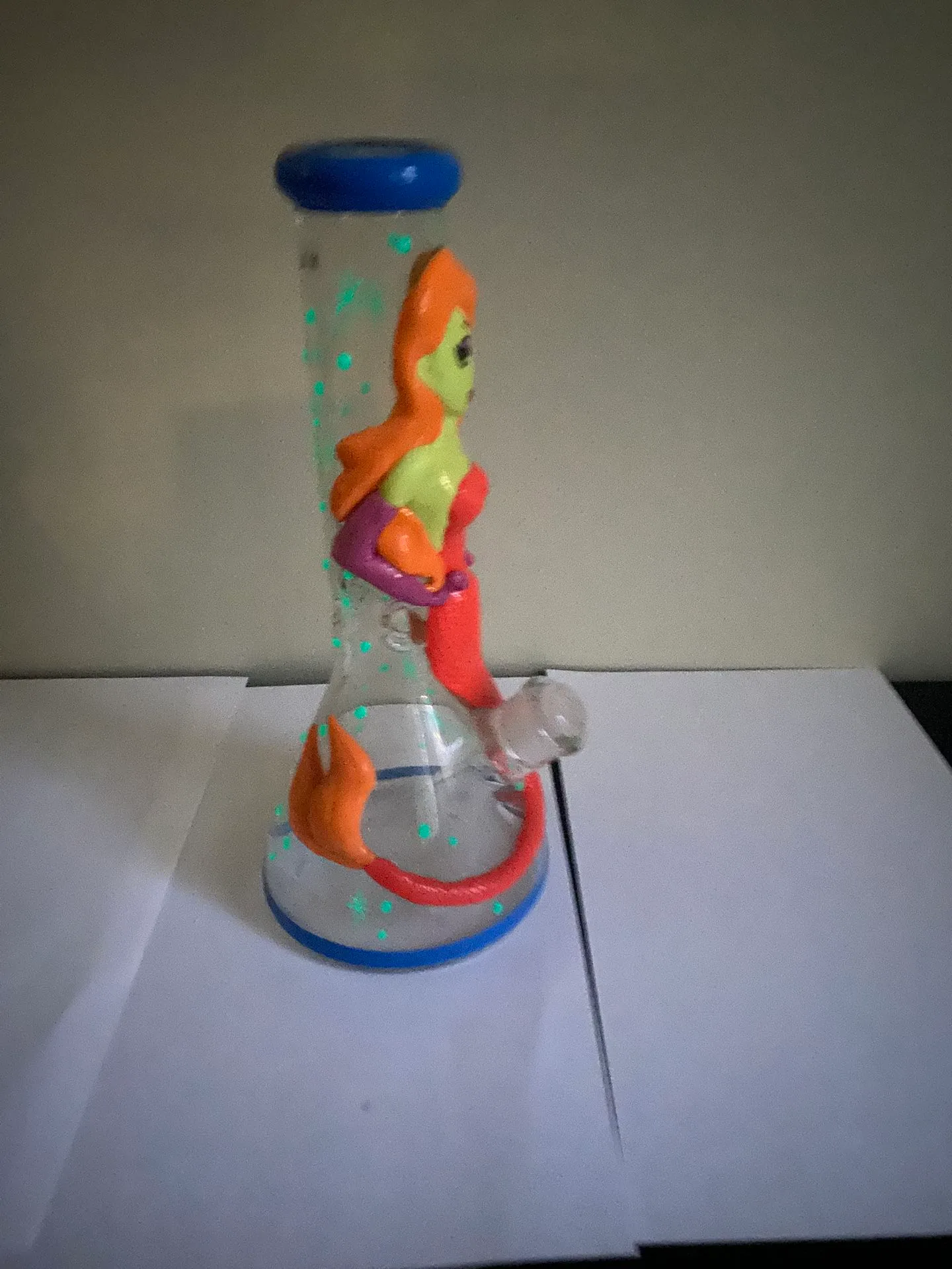 Bong Decorative Glass Art Piece – Mermaid Theme image indicator(5)