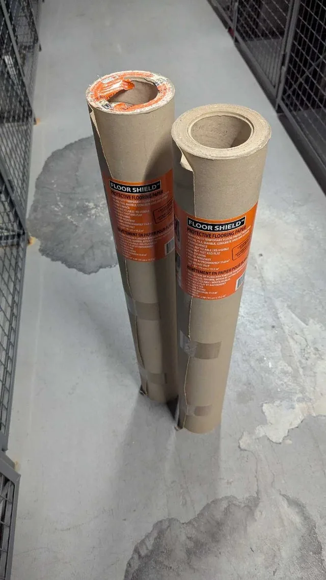 Floor Shield (from Home Depot)