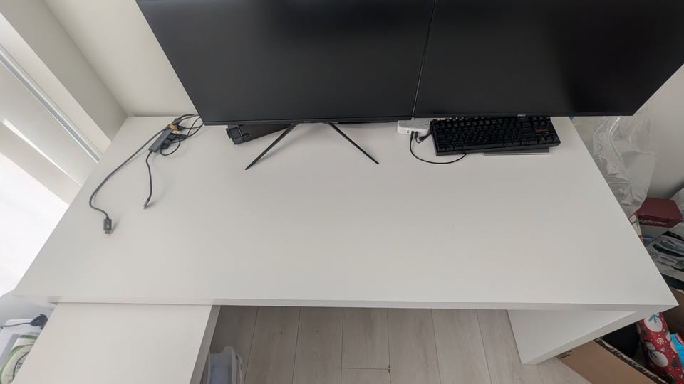 IKEA MALM Desk w/ Pull-Out Panel (White) – 151×65 cm - photo 2