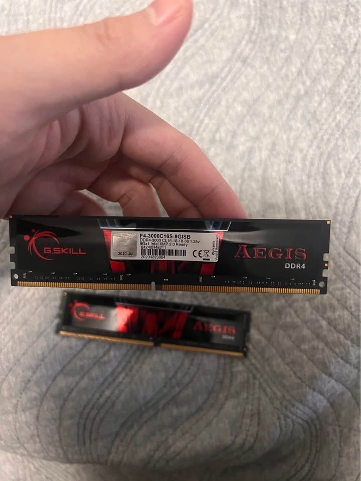 G Skill Aegis DDR4 RAM - photo 2