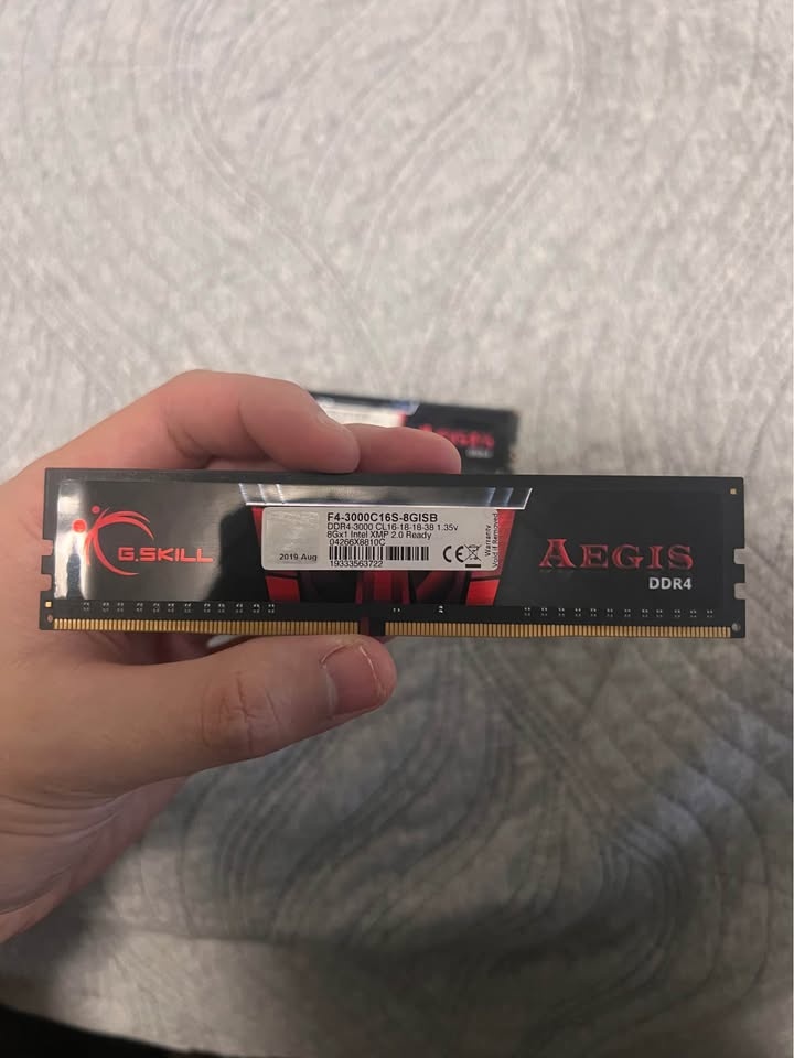 G Skill Aegis DDR4 RAM - photo 3