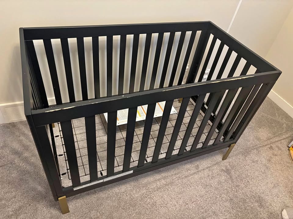 Delta Hendrix 4 in 1 convertible crib and mattress
