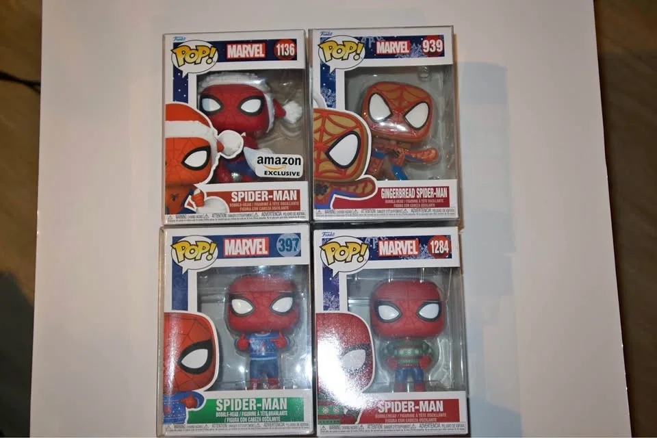 Spider-Man Holiday Funko Set