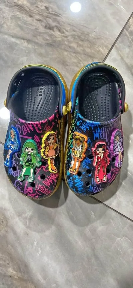 Rainbow High crocs size 13
